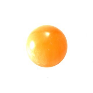 Selenit Kugel orange ca. 7 cm Marokko Marienglas Tischdeko Esoterik Sphare