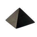 Schungit Pyramide poliert 10 cm