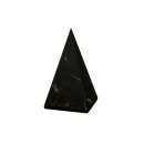 Pyramide, hoch, unpoliert 5 cm Kantenl&auml;nge, 11cm hoch
